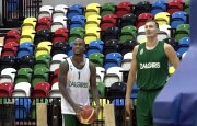 Žalgiriečiai išbandė Copper Box arenos lankus