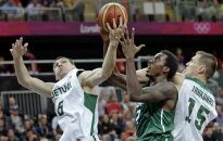 Lietuvos krepšinio rinktinė žengė antrą žingsnį Olimpiadoje