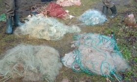 Iš pažeidėjų konfiskuotus žvejybinius tinklus siūlo perduoti Ukrainos gynybos reikmėms
