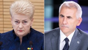Dalia Grybauskaitė ir Vygaudas Ušackas