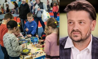 Stovyklas ukrainiečių vaikams Lietuvoje organizuojantis Šeškus: galva svaigsta nuo to, ką daro lietuviai