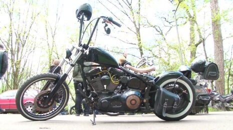 Motorcyclists open season in Vilnius