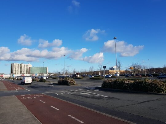 Emigrantės gyvenimas Airijoje, Blanchardstown rajone