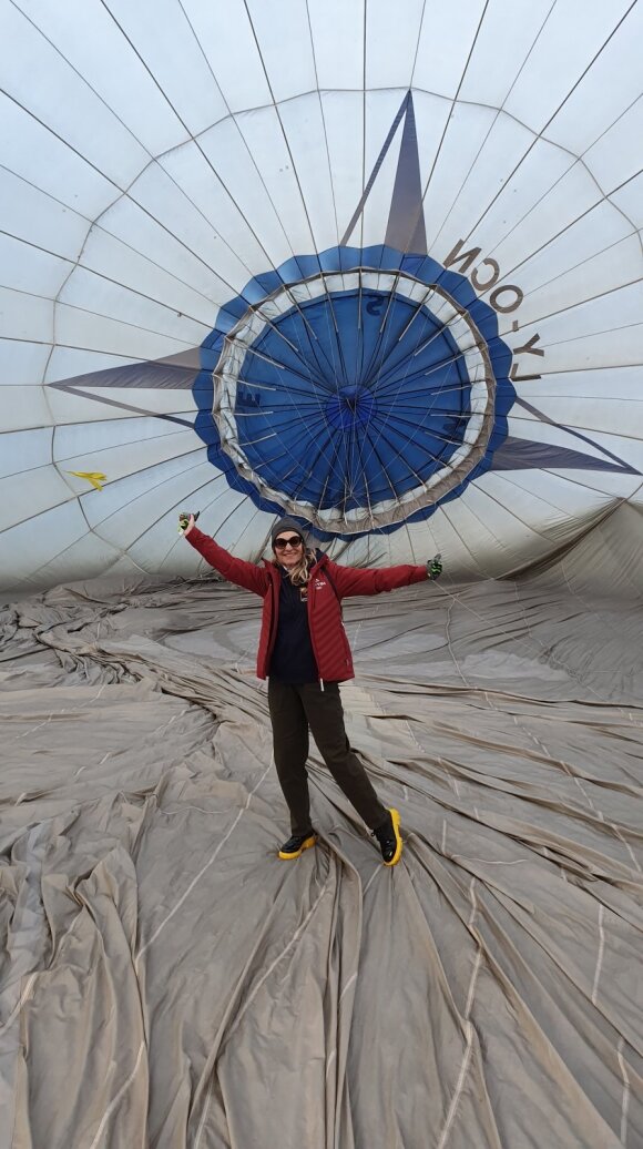 Balloon pilot Jolanta Tūraitė