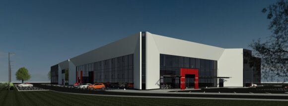 Construction begins on the country's largest Toyota center in Vilnius