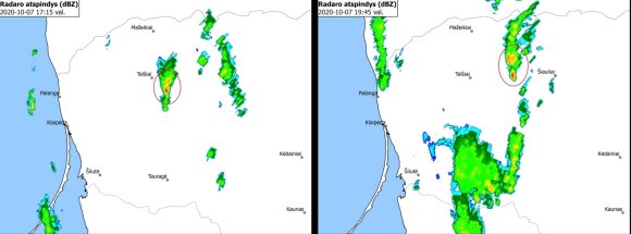 In October, the weather was not typical for him: the inhabitants of the coast were able to observe an unusual phenomenon