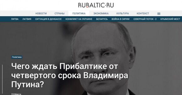 Po Putino pergalės Kremliaus ruporai nusitaikė į Lietuvą: kam jūs reikalingi, net JAV jus išduos