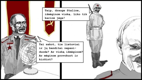 Partizanai visada laimi. Stalino ūsai (VIII)