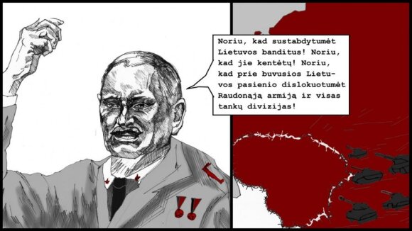 Partizanai visada laimi. Keturi šunys ir tankistas (VII)