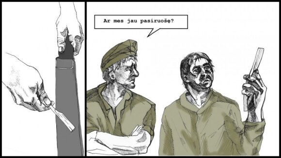 Partizanai visada laimi. Keturi šunys ir tankistas (VII)