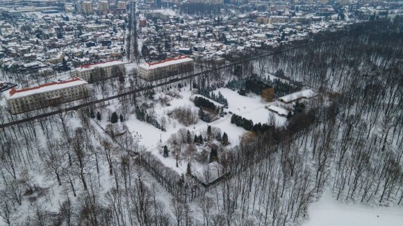 A plot of land in Kaunas Ąžuolynas is being taken for public needs