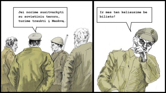 Partizanai visada laimi. Ešelonas į Maskvą (VI)
