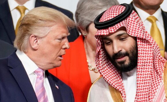 Donaldas Trumpas, Mohammedas bin Salmanas