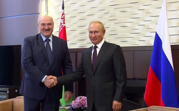 Aliaksandr Lukashenko, Vladimir Putin