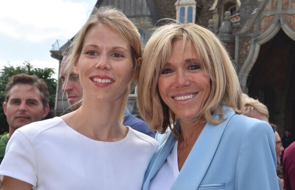 Brigitte Macron with her daughter Tiphaine Auziere