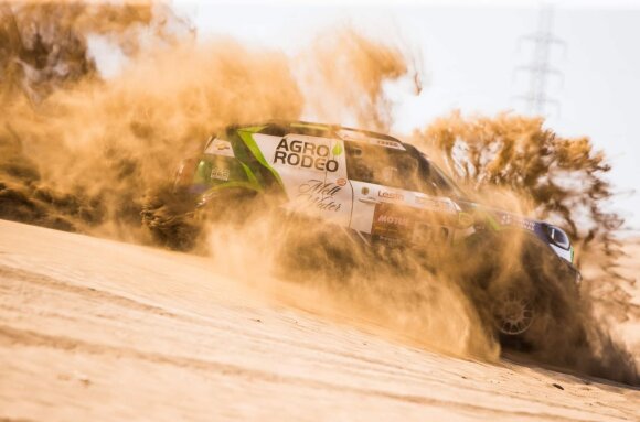 "Agrorodeo" ekipažas laimėjo pirmąjį 2020-ųjų metų Dakaro etapą