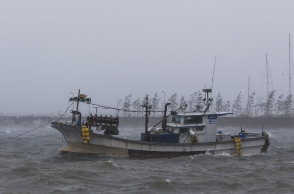 North Korean fishing vessels