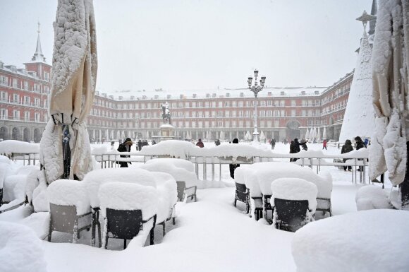 Snow in Spain