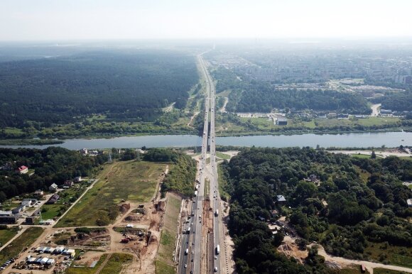 Road management map: better not to drive to the sea, avoid Kaunas