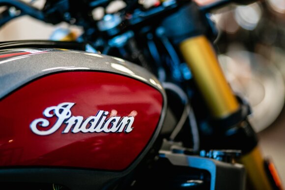 Lietuvoje pradedama prekyba legendiniais "Indian" motociklais