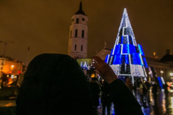 Finally, the capital has an impressive Christmas tree, which will be admired by all of Europe.