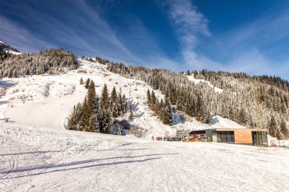 Kitzbuehel ski resort in Austria