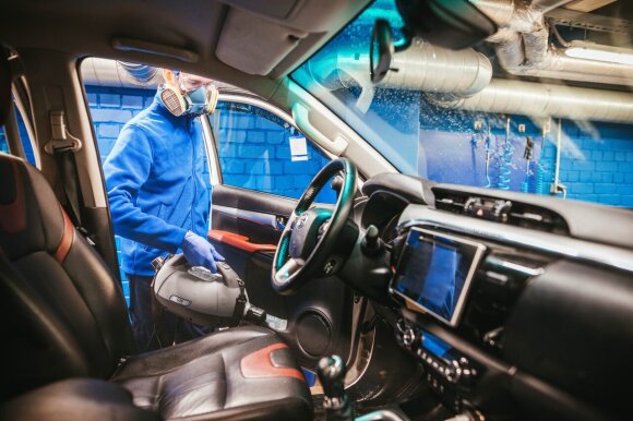 He remembered what to do with the car when spring comes and the weather warms up