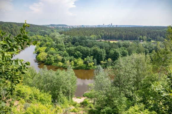 The capital has introduced a new trail around Vilnius: it continues for 100 km.