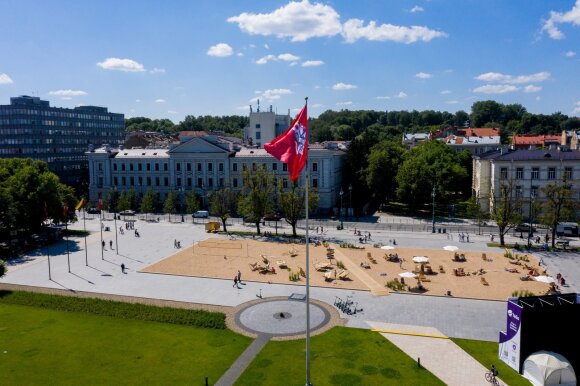 Šimašius's arguments regarding Lukiškės square are not suitable for Karbauskis: the bitters probably stood at the place where there is now a beach