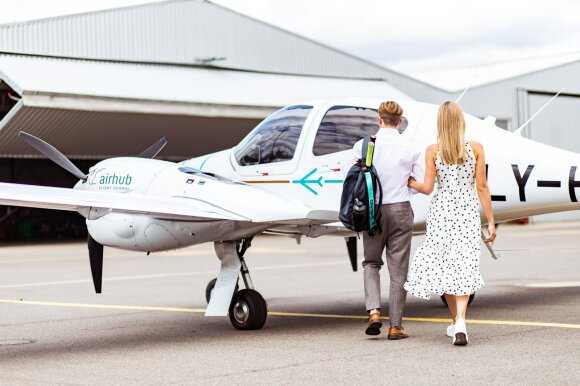 Lithuanians love luxury and choose private flights - only slightly more expensive than Uber