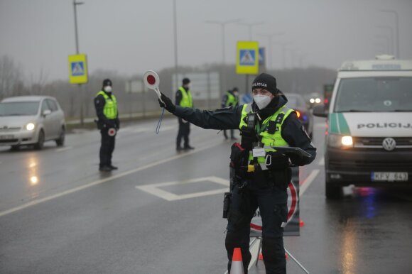 Checkpoints in Kaunas