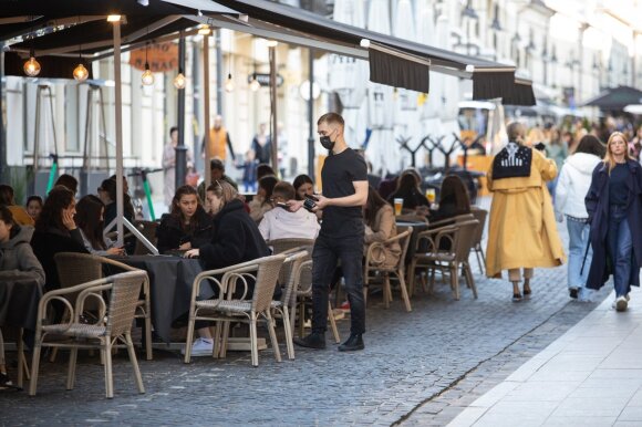 Outdoor cafe