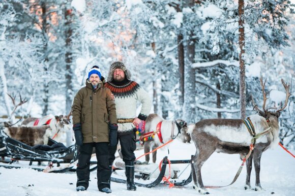 Karolis Mieliauskas keturračiu pervažiavo Laplandiją, kuri žiemos miegu nemiega