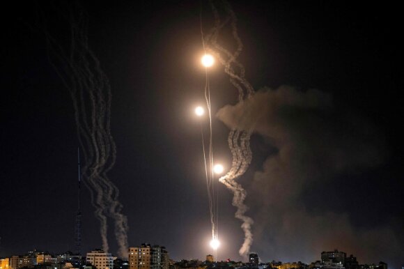 Missiles fly from Gaza Strip: Hamas staged massive strike after Israeli airstrike collapse