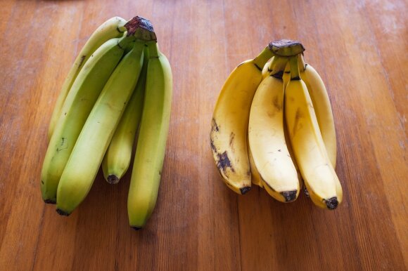   Did you know that ripe and ripe bananas have different health benefits? 