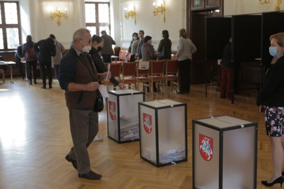 Kaune vyksta išankstinis balsavimas Seimo rinkimuose
