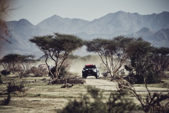 Benedict Vanag and Filipe Palmeiro, Prologue of the Dakar Rally