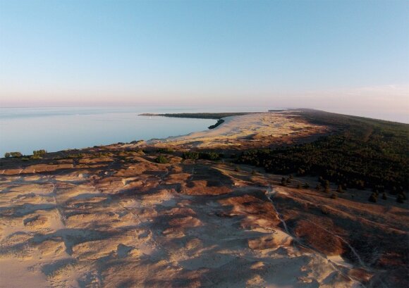   View of the dune of Parnidis 