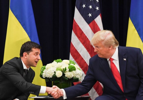V.Zelenskis susitiko su D.Trumpu