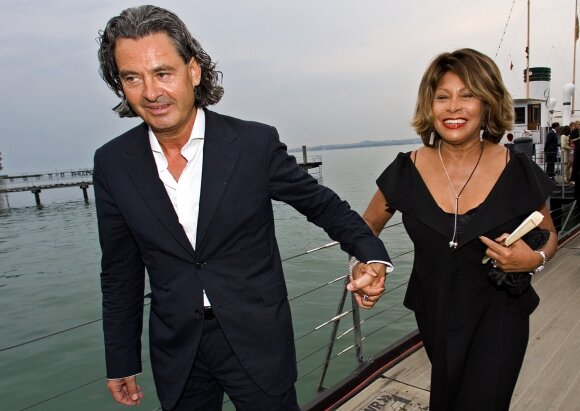Tina Turner su vyru Erwinu Bachu
