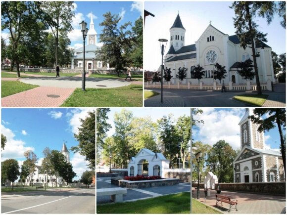 Viešųjų erdvių prie Tauragės katalikų ir evangelikų- liuteronų bažnyčių sutvarkymas
