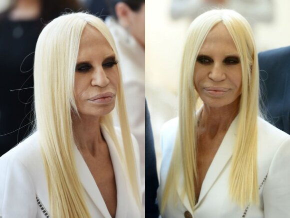 donatella versace dieta