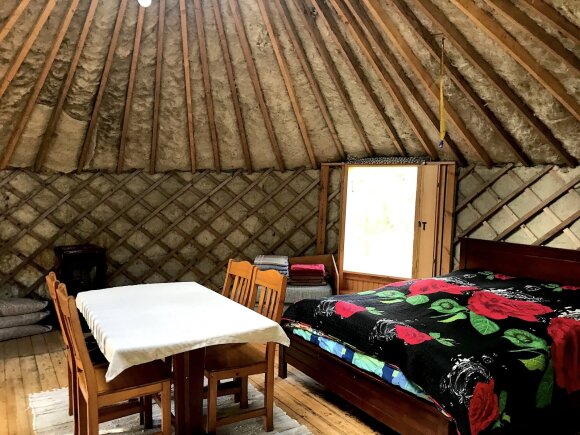 Yurt village