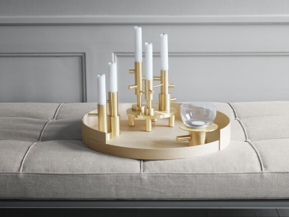 CANDLEHOLDER, Fritz Hansen, diz. Jaime Hayon - išskirtinio dizaino žvakidė, išraiškingai komunikuoti šiltus jausmus.