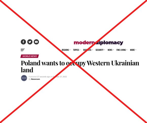 Ложь и манипуляция: Польша готовится к захвату западной Украины