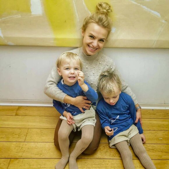 Rūta Lapė su vaikais