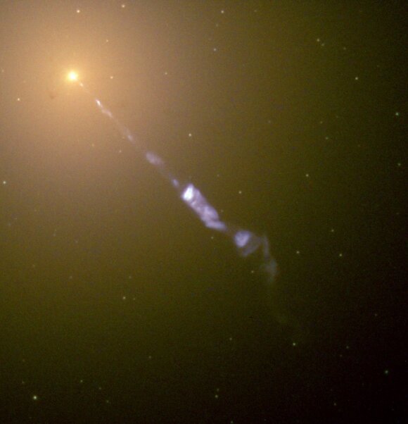 Messier 87 galaktika. NASA/ Hubble Heritage Team (STScI/AURA) nuotr.