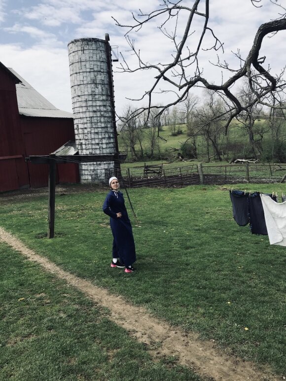 Amish courtyard, photo by Gabija Čeponytė