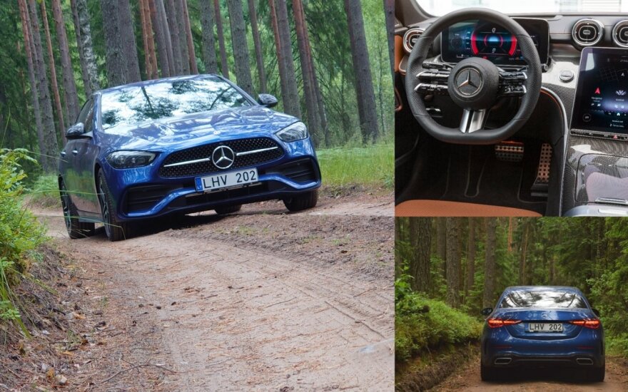 Naujos C klasės testas: pavažinėjus tapo aišku, kodėl ją lygina su prabangiausiais „Mercedes-Benz“