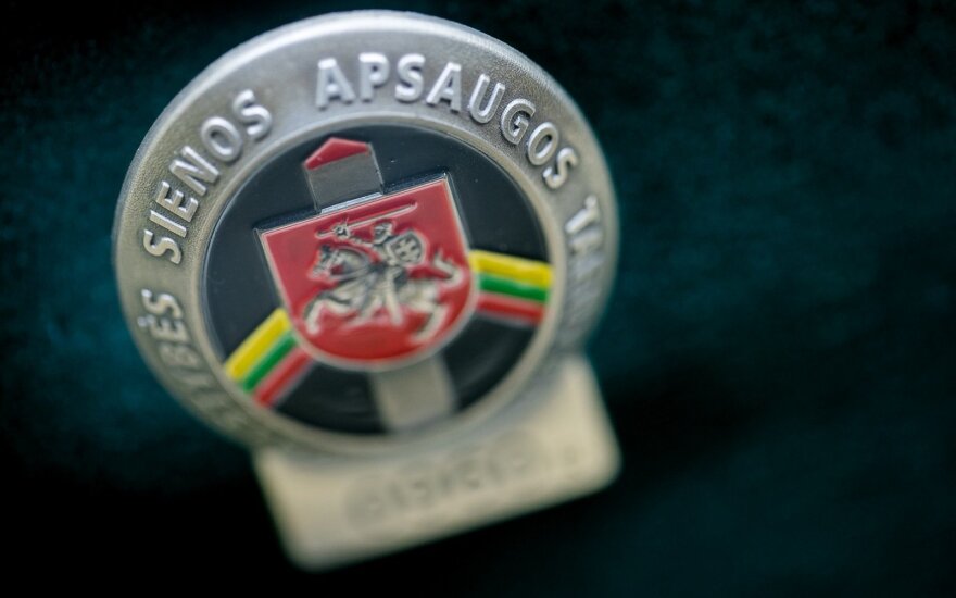Lithuania's State Border Guard Service pin 